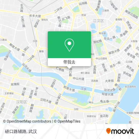 硚口路辅路地图