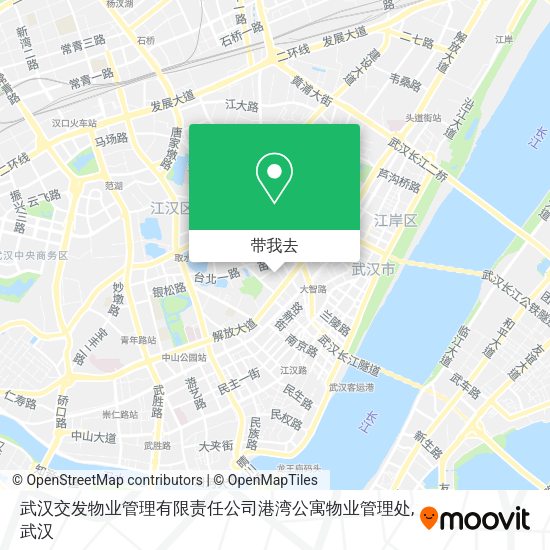 武汉交发物业管理有限责任公司港湾公寓物业管理处地图