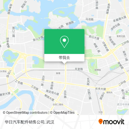 华日汽车配件销售公司地图