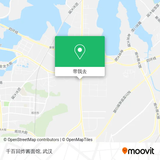 千百回炸酱面馆地图