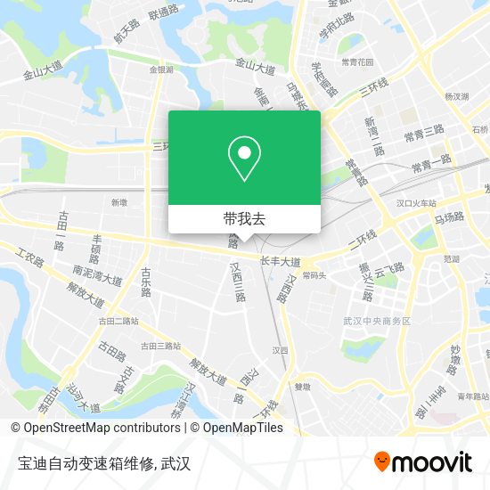 宝迪自动变速箱维修地图