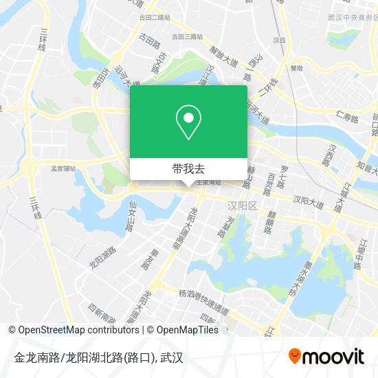 金龙南路/龙阳湖北路(路口)地图
