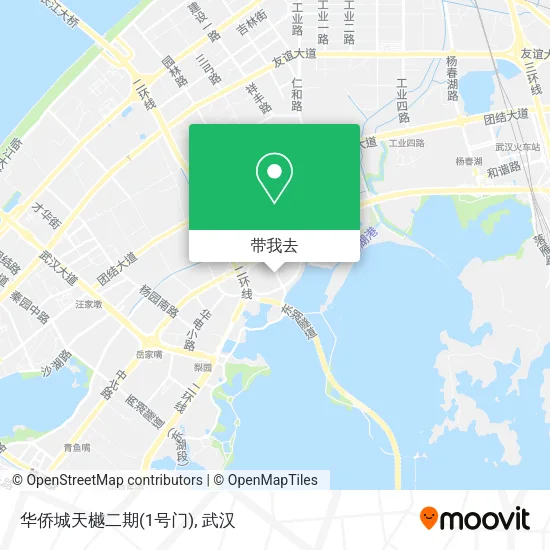 华侨城天樾二期(1号门)地图