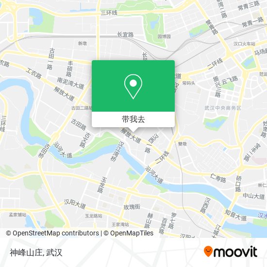 神峰山庄地图