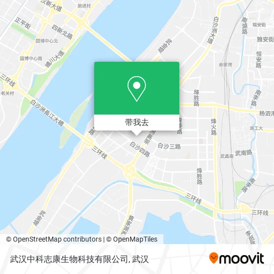 武汉中科志康生物科技有限公司地图