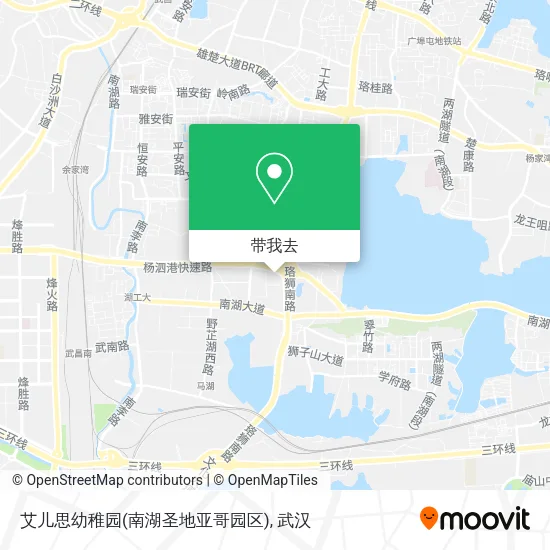 艾儿思幼稚园(南湖圣地亚哥园区)地图