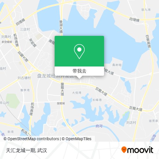 天汇龙城一期地图