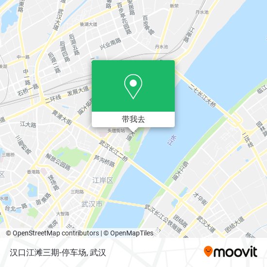 汉口江滩三期-停车场地图