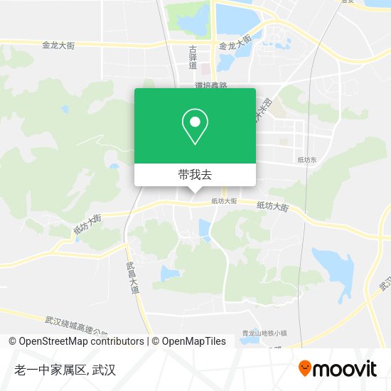 老一中家属区地图