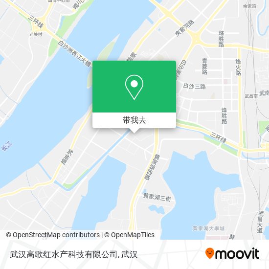 武汉高歌红水产科技有限公司地图