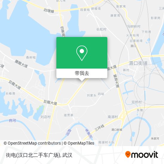 街电(汉口北二手车广场)地图