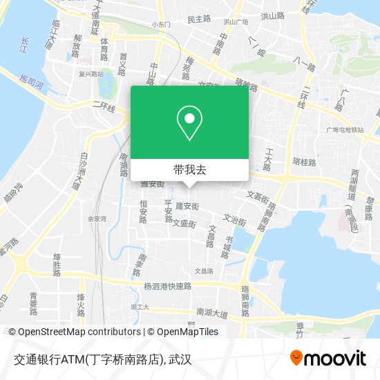 交通银行ATM(丁字桥南路店)地图