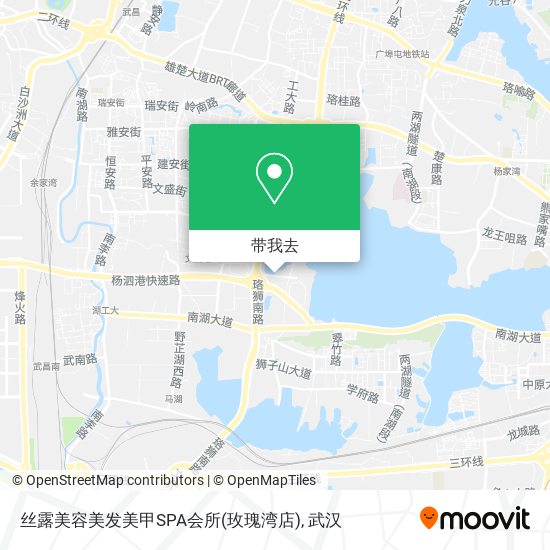 丝露美容美发美甲SPA会所(玫瑰湾店)地图