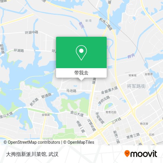 大拇指新派川菜馆地图