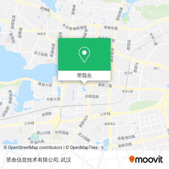 景叁信息技术有限公司地图