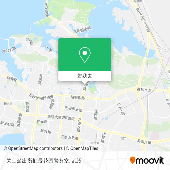 关山派出所虹景花园警务室地图