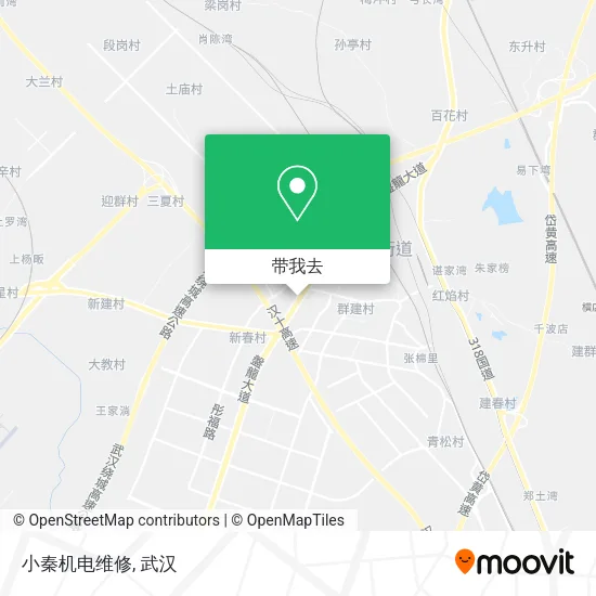 小秦机电维修地图
