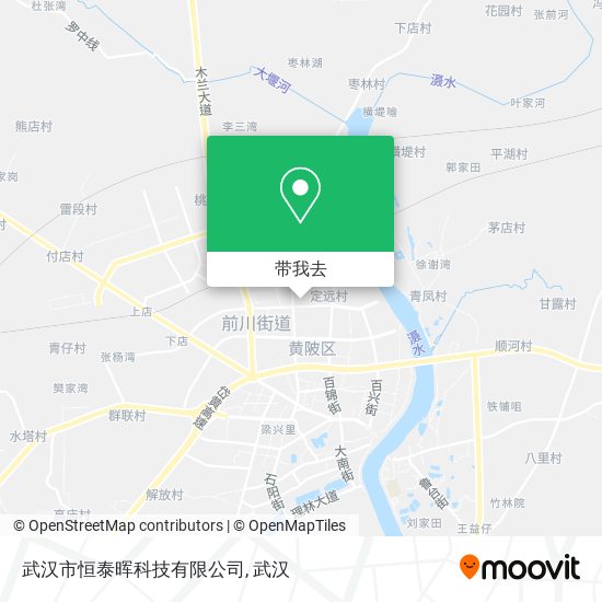 武汉市恒泰晖科技有限公司地图