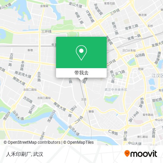 人禾印刷厂地图