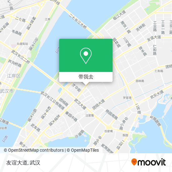 友谊大道地图