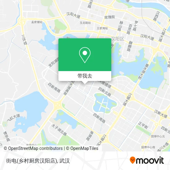 街电(乡村厨房汉阳店)地图