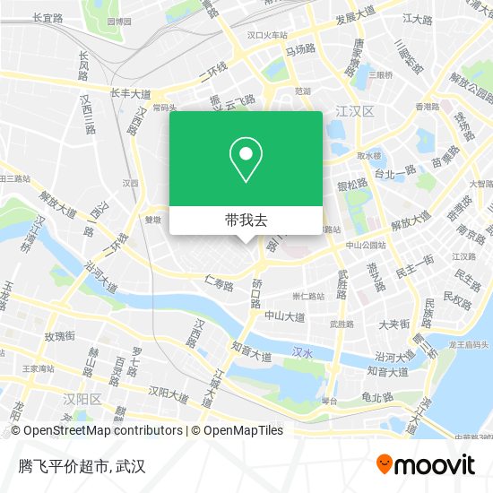 腾飞平价超市地图