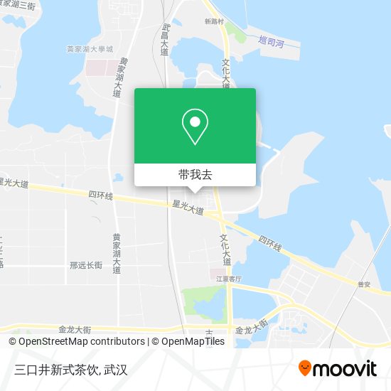 三口井新式茶饮地图