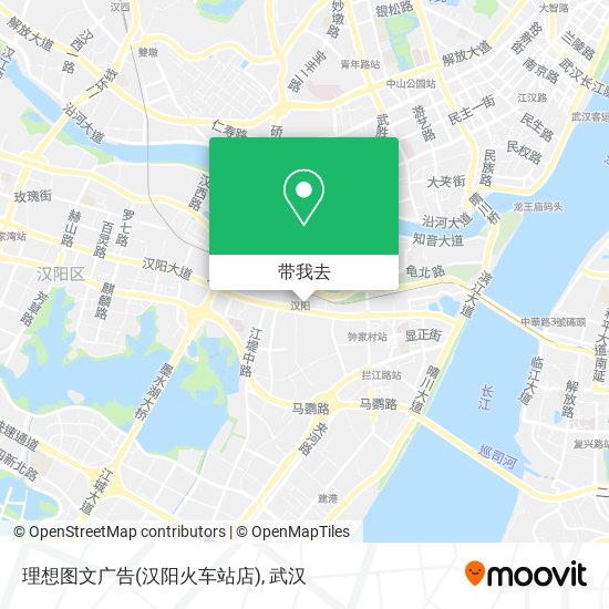 理想图文广告(汉阳火车站店)地图