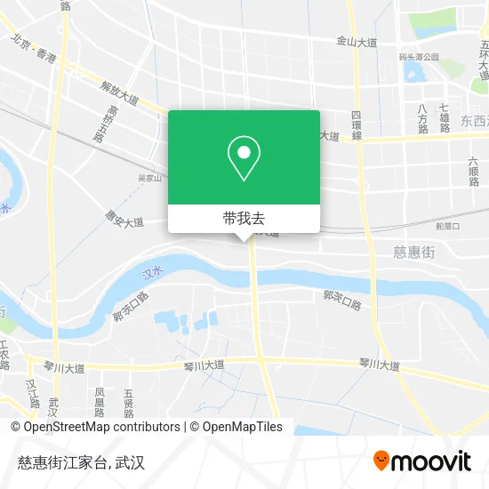慈惠街江家台地图