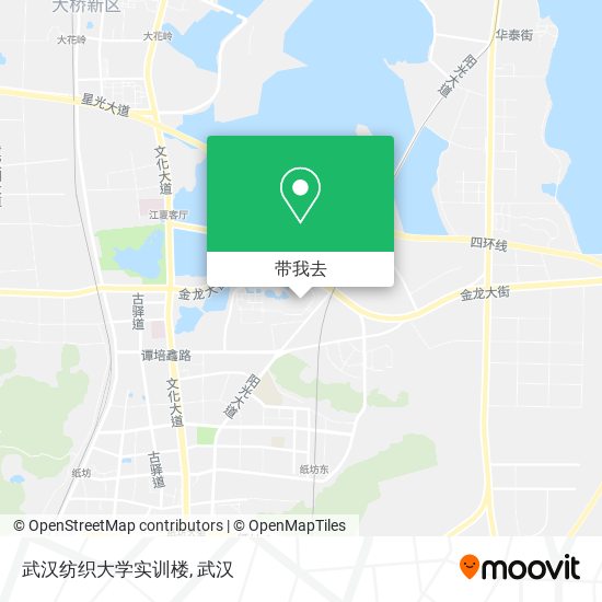 武汉纺织大学实训楼地图