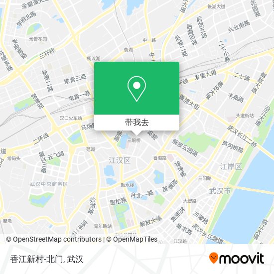 香江新村-北门地图