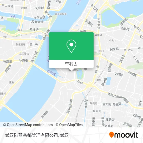 武汉陆羽茶都管理有限公司地图