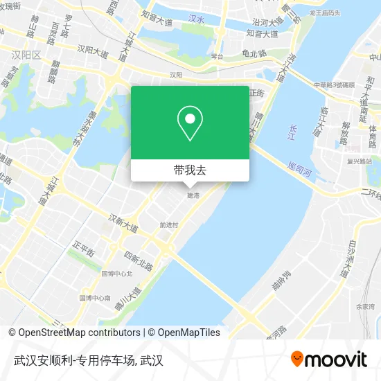 武汉安顺利-专用停车场地图