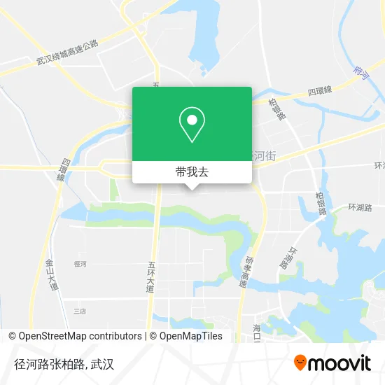 径河路张柏路地图