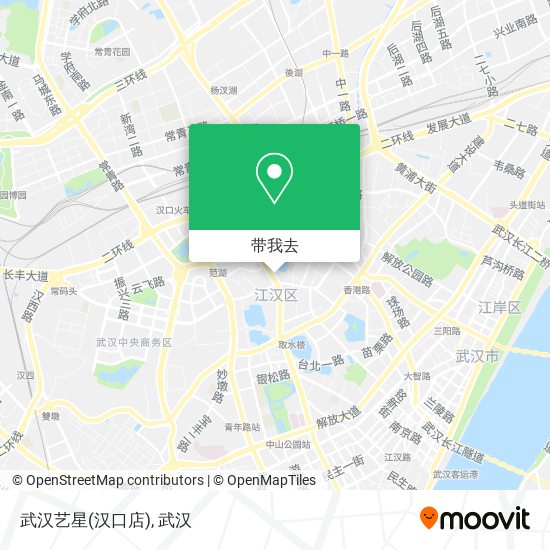 武汉艺星(汉口店)地图