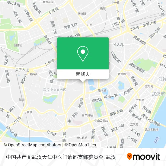 中国共产党武汉天仁中医门诊部支部委员会地图
