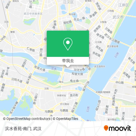 滨水香苑-南门地图
