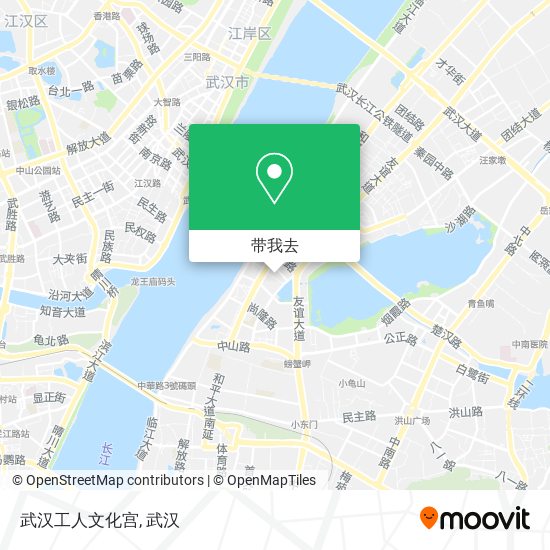 武汉工人文化宫地图
