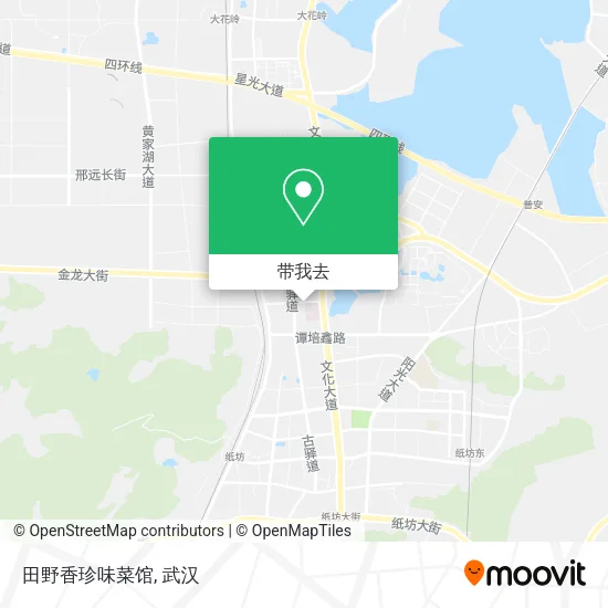 田野香珍味菜馆地图