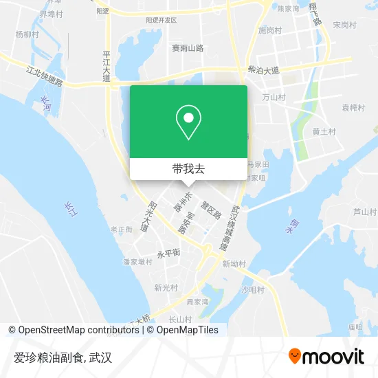 爱珍粮油副食地图