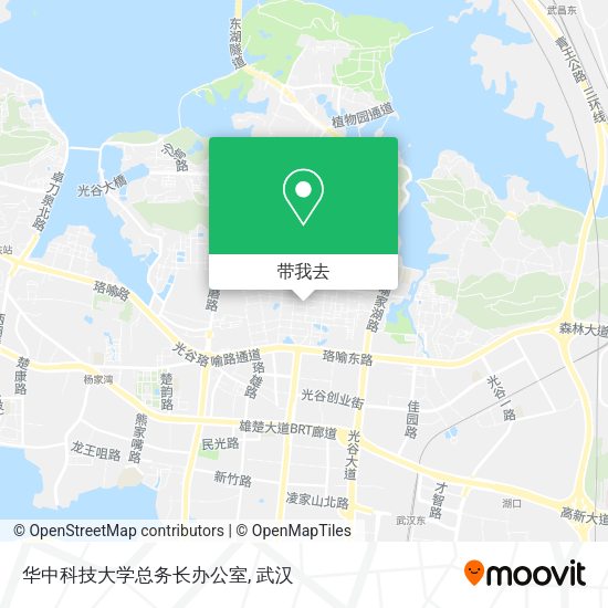 华中科技大学总务长办公室地图