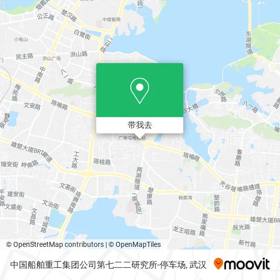 中国船舶重工集团公司第七二二研究所-停车场地图