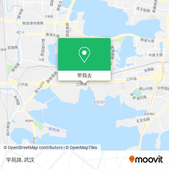 学苑路地图