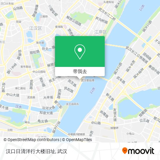 汉口日清洋行大楼旧址地图