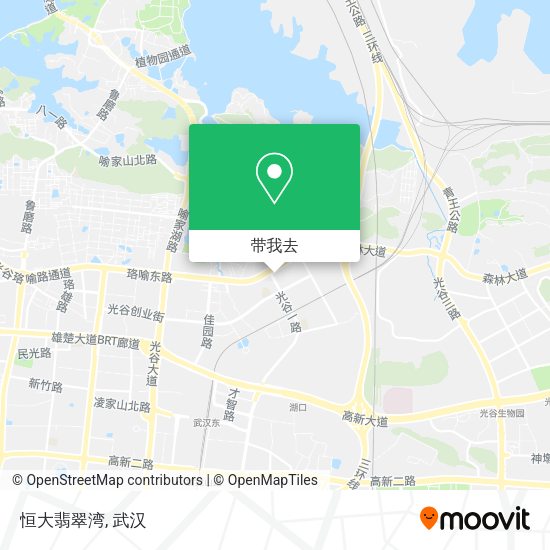 恒大翡翠湾地图