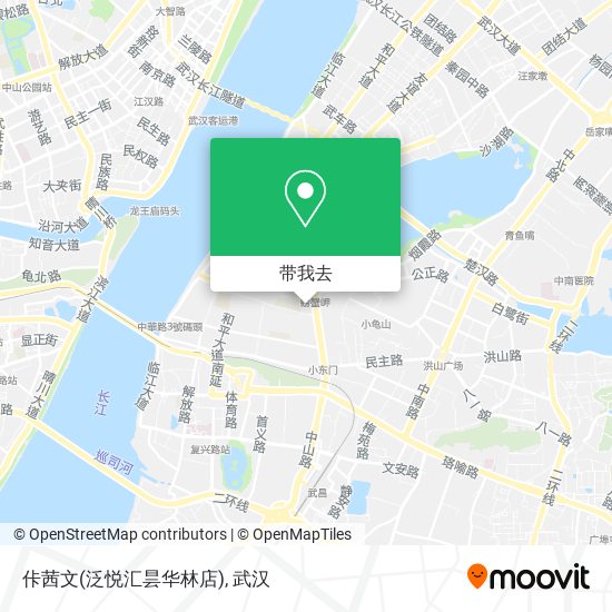 佧茜文(泛悦汇昙华林店)地图