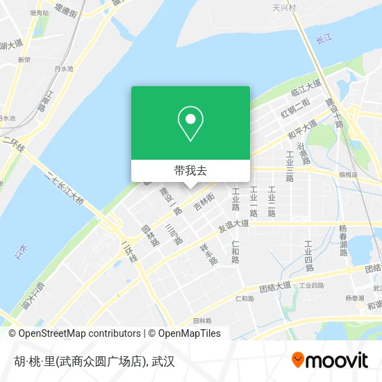 胡·桃·里(武商众圆广场店)地图