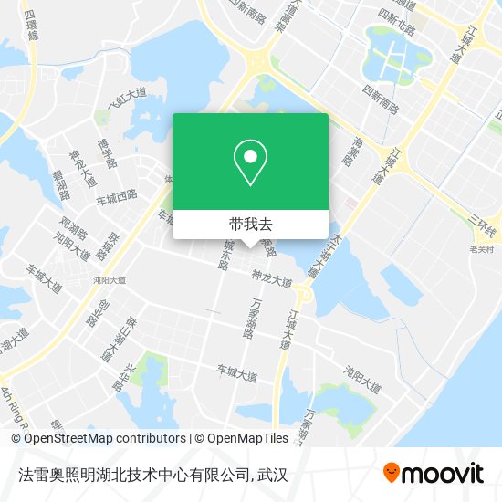 法雷奥照明湖北技术中心有限公司地图