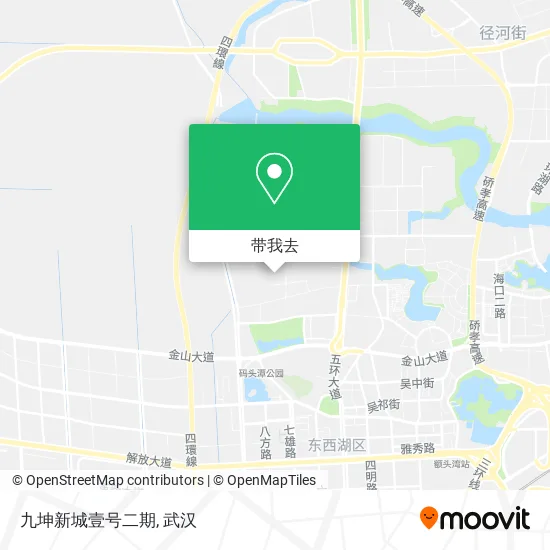 九坤新城壹号二期地图