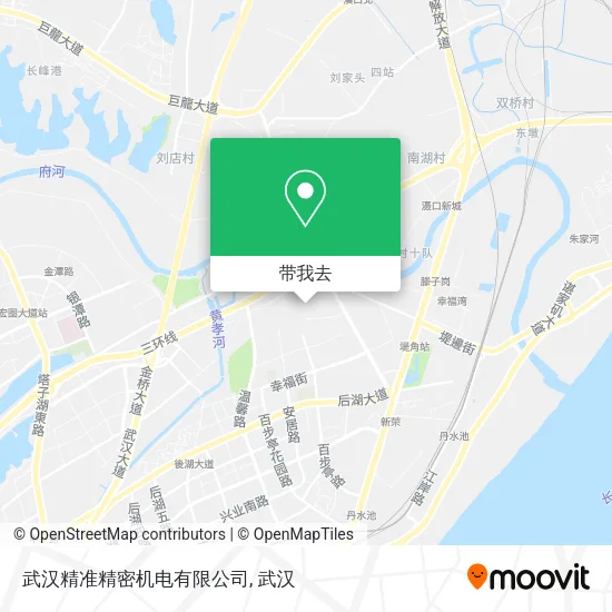 武汉精准精密机电有限公司地图